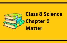 MOECDC Class 8 Matter