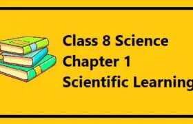 MOECDC Class 8 Scientific Learning