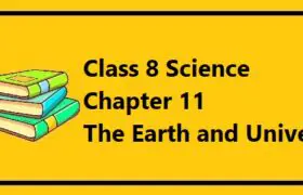 MOECDC Class 8 The Earth and Universe
